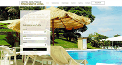 Desktop Screenshot of fincasantaluisa.com.mx